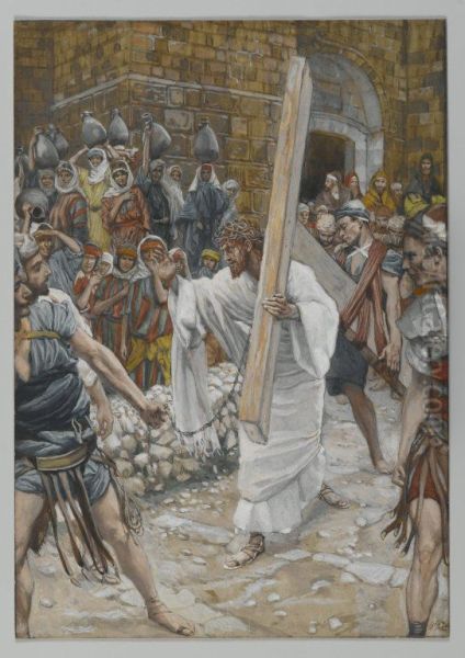 Les filles de Jerusalem Oil Painting by James Tissot