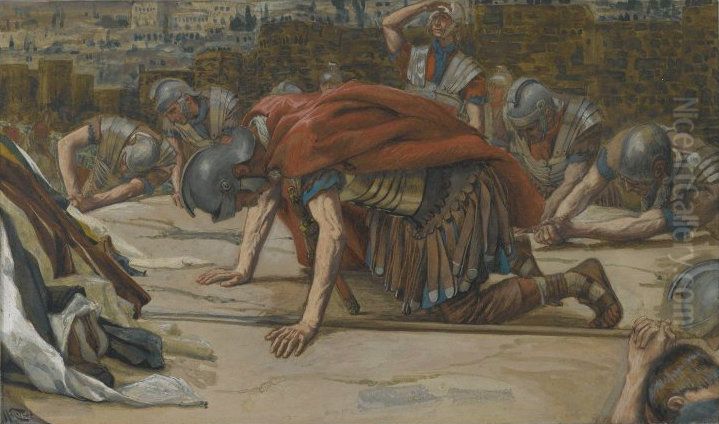 La Confession du Centurion Oil Painting by James Jacques Joseph Tissot