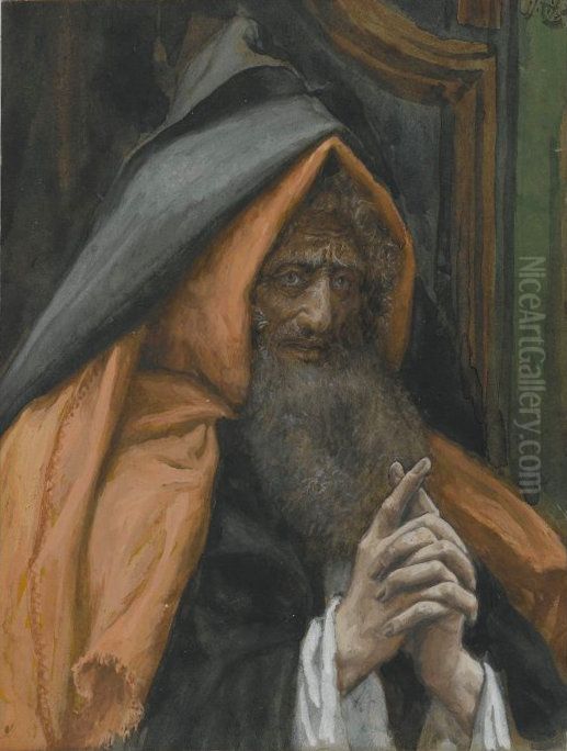 Joseph d'Arimathie Oil Painting by James Jacques Joseph Tissot