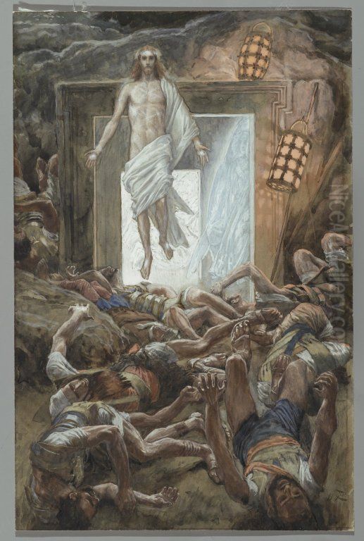 La Resurrection Oil Painting by James Jacques Joseph Tissot