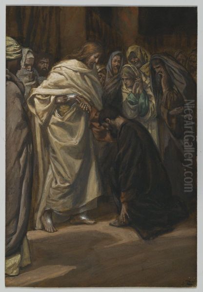 The Disbelief of Saint Thomas Oil Painting by James Tissot