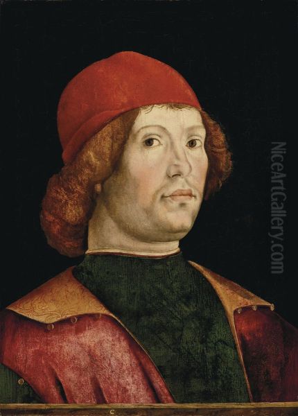 Portrait of a Man Oil Painting by Lorenzo Costa