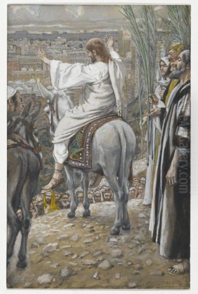 The Lord Wept Oil Painting by James Jacques Joseph Tissot