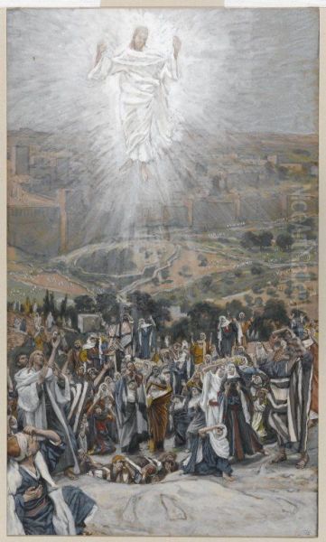 L'Ascension Oil Painting by James Jacques Joseph Tissot