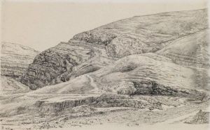 Valley of the Kedron Near Mar-Saba Valley of the Kedron Near Mar-Saba