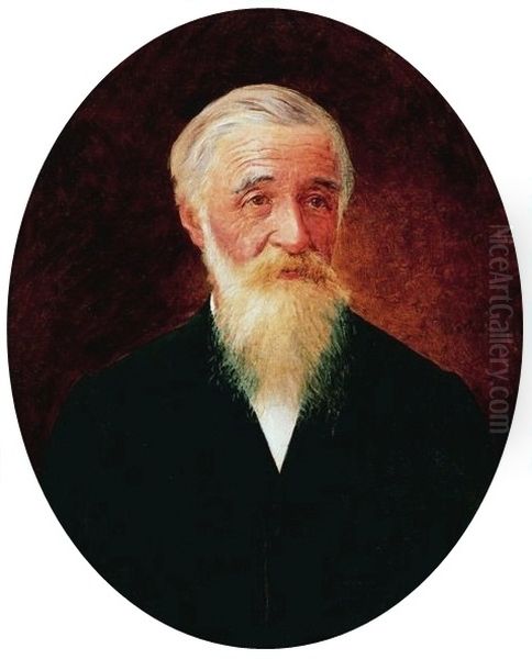 Portrait of Euzebio Stevaux Oil Painting by Jose Ferraz De Almeida Junior