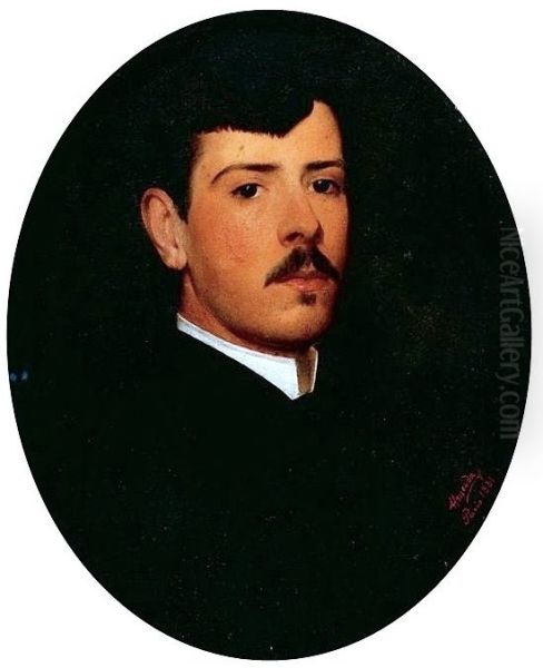 Silvino Egydio de Souza Aranha Oil Painting by Jose Ferraz De Almeida Junior