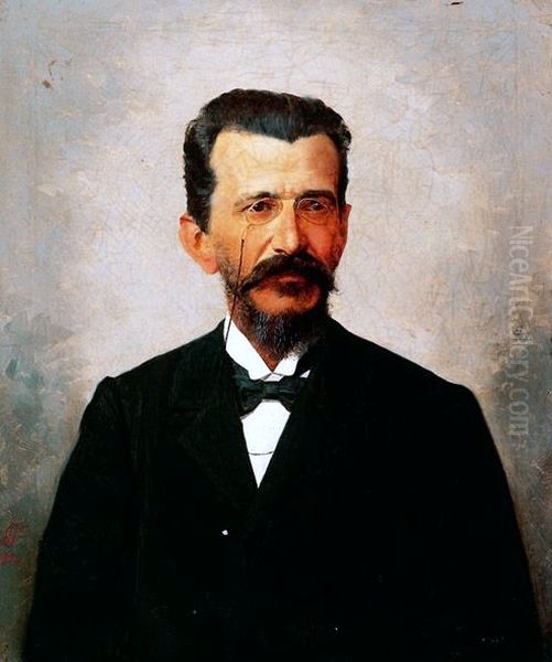 Joao Alves Rubiao Junior Oil Painting by Jose Ferraz De Almeida Junior