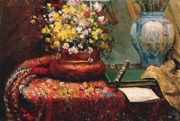 Still life Oil Painting by Jose Ferraz De Almeida Junior