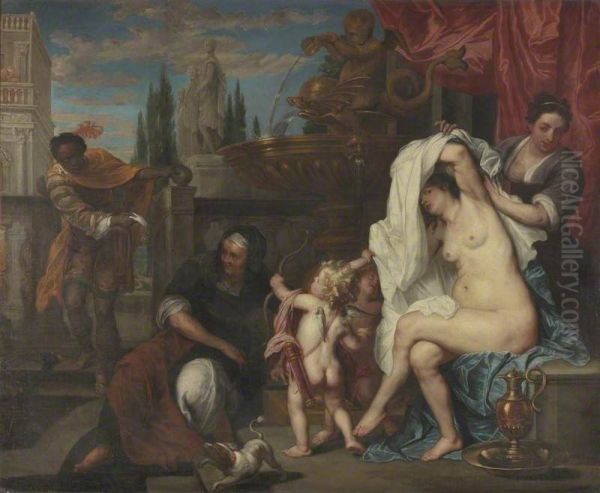Bathsheba Oil Painting by Pieter Thijs