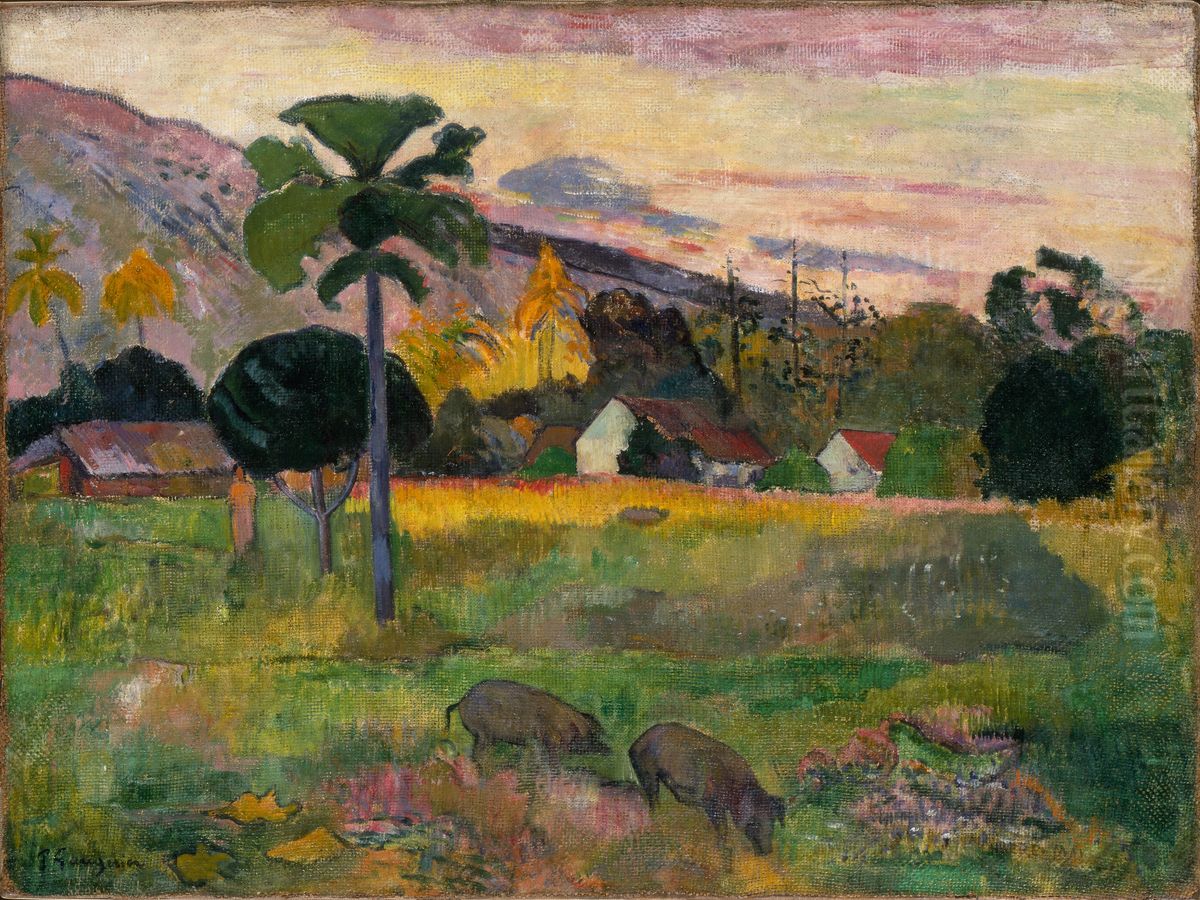 Come Here Oil Painting by Paul Gauguin