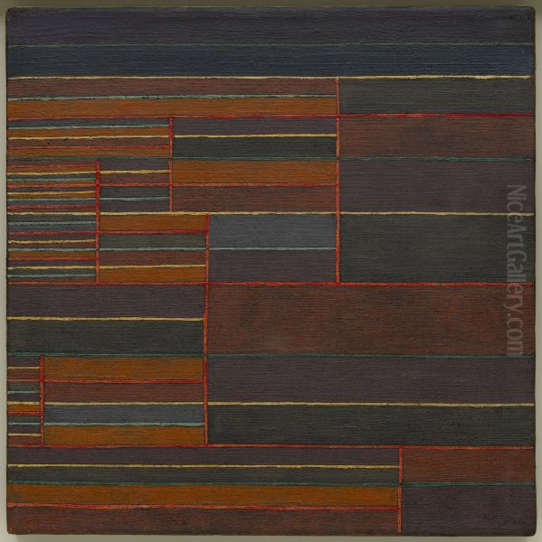 In the Current Six Thresholds. Oil Painting by Paul Klee