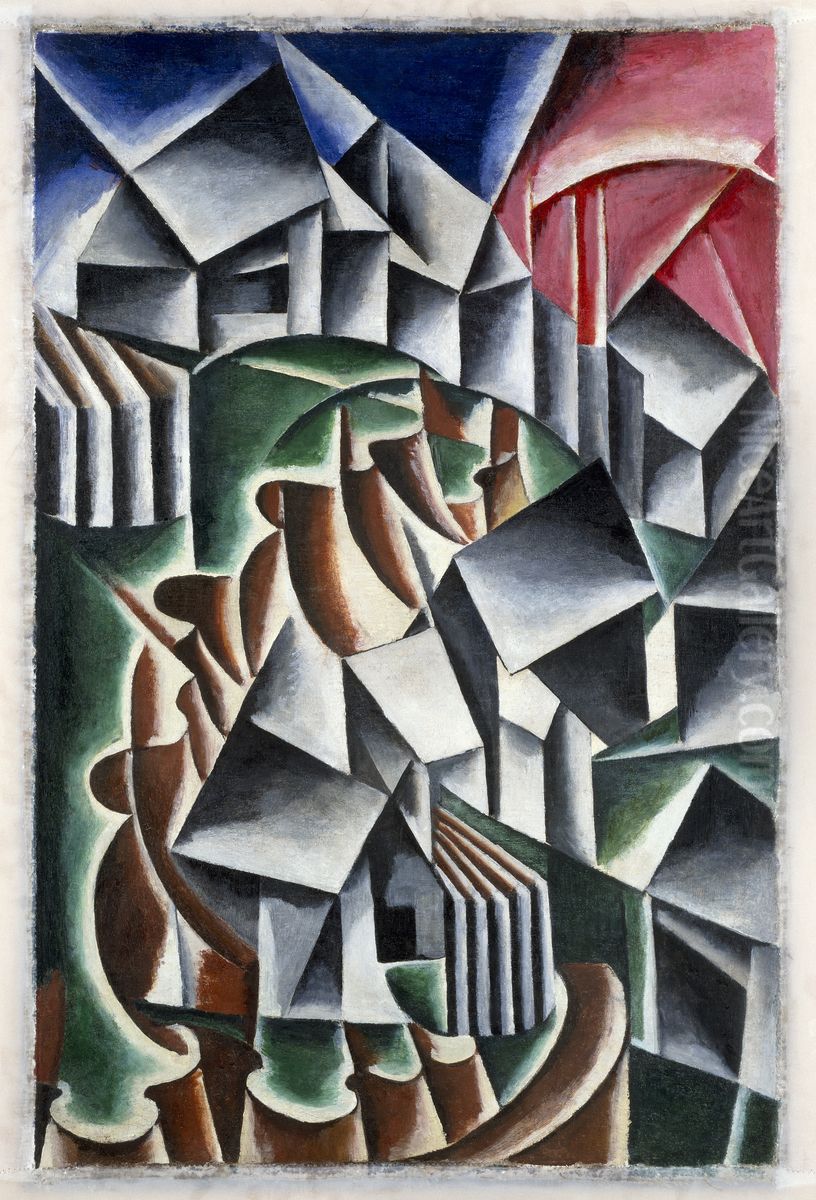 Birsk. Oil Painting by Lyubov' Popova