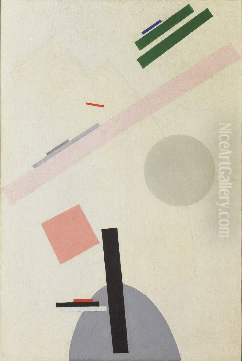 Suprematist Painting Oil Painting by Kasimir Sevrinovitch Malevich