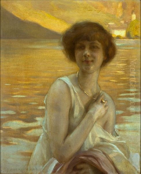 Retrato de Senhora Oil Painting by Paul Emile Chabas