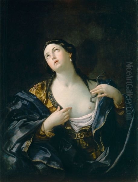 The Death of Cleopatra Oil Painting by Guido Reni