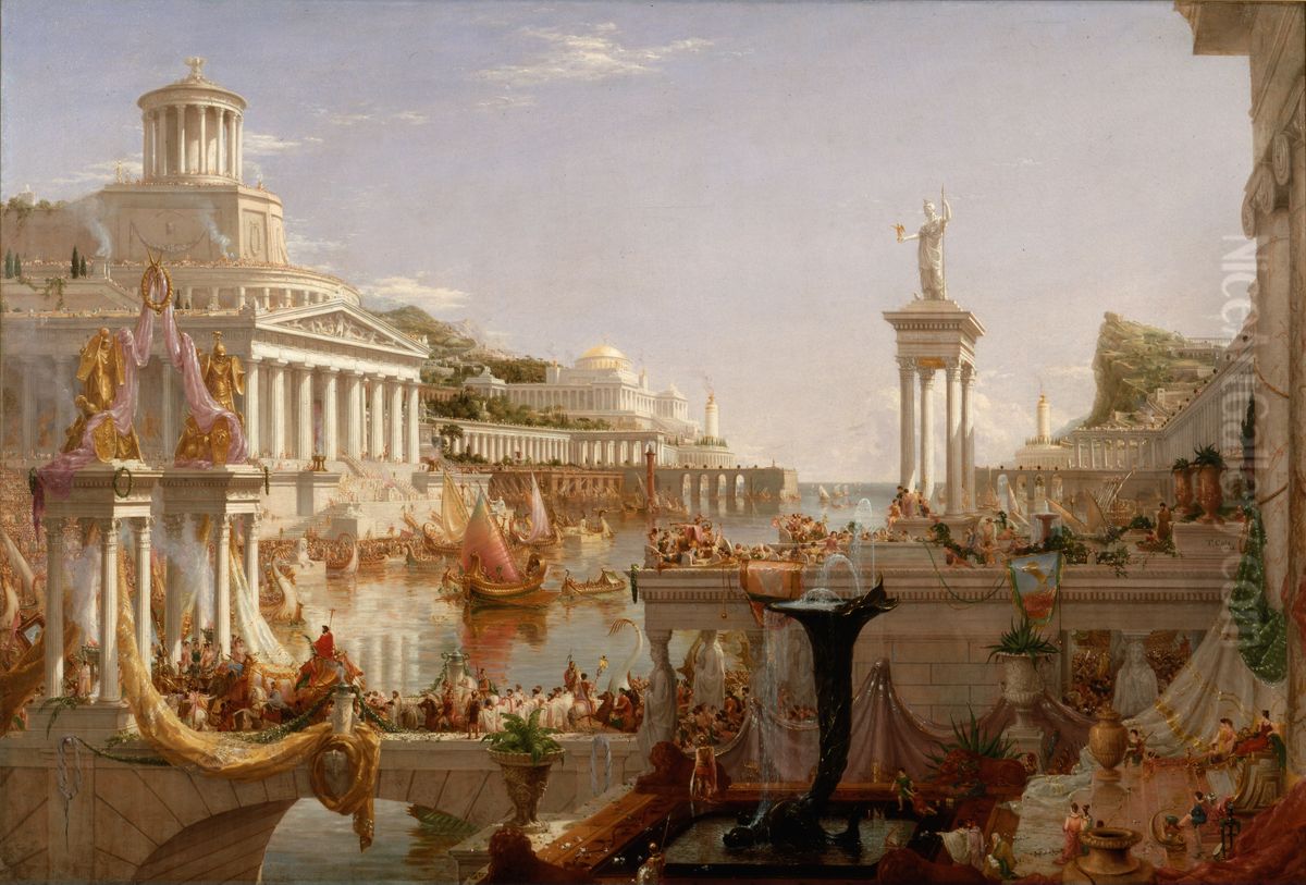 The Consummation of Empire Oil Painting by Thomas Cole