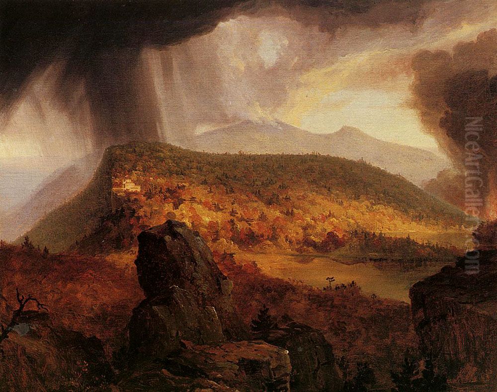The Four Elements Oil Painting by Thomas Cole