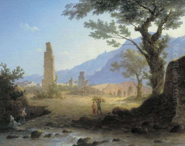 Italian Landscape Oil Painting by Maxim Vorobiev