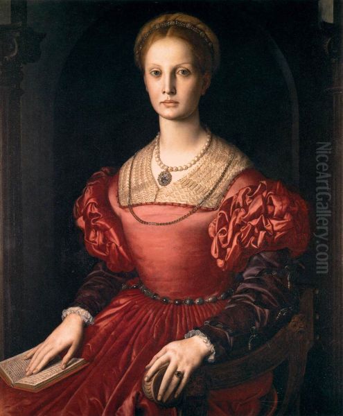 Portrait of Lucrezia Panciatichi Oil Painting by Bronzino