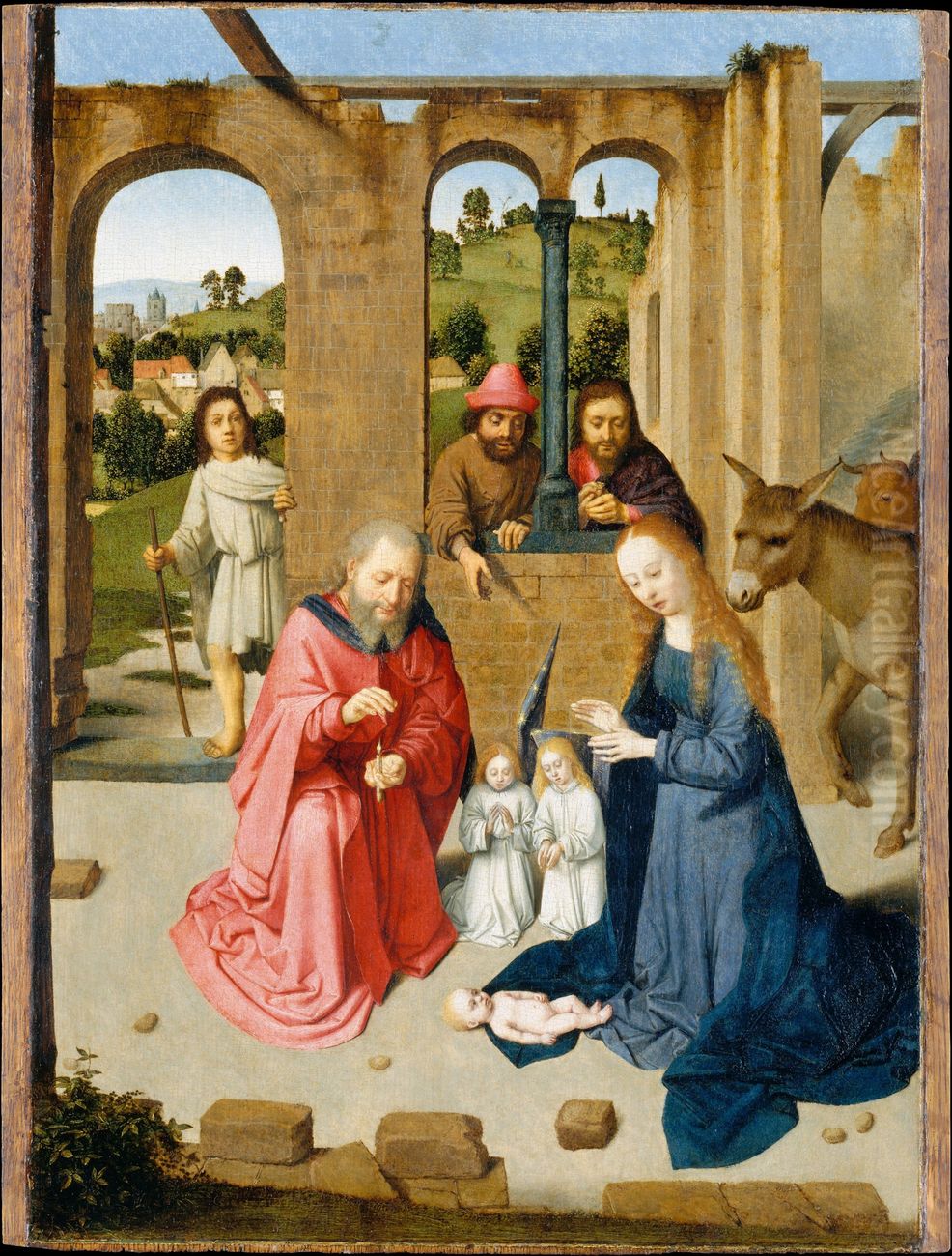 The Nativity Oil Painting by Gerard David