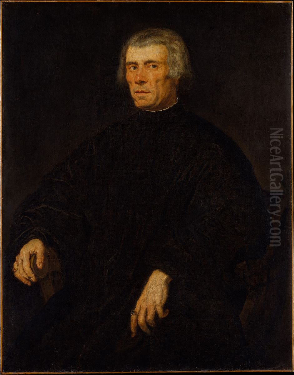 Portrait of a Man Oil Painting by Jacopo Tintoretto