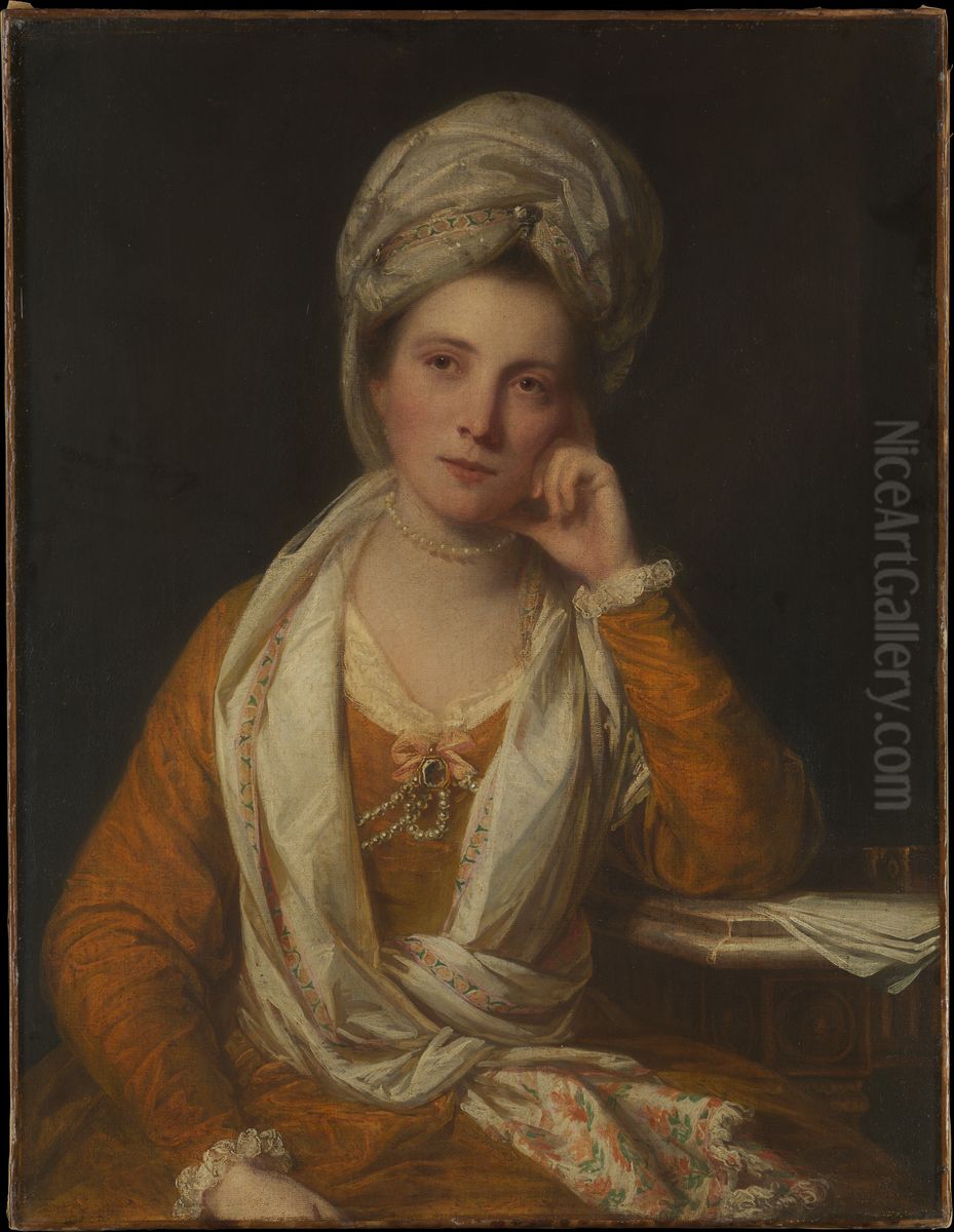 Mrs. Horton, Later Viscountess Maynard (died 1814/15) Oil Painting by Of Sir Joshua Reynolds