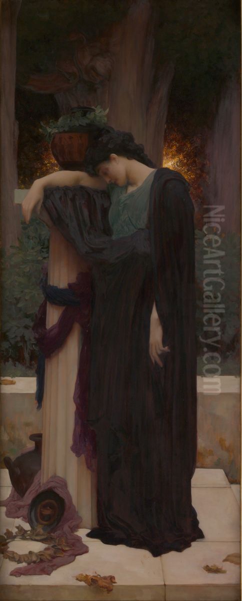 Lachrimae Oil Painting by Lord Frederick Leighton