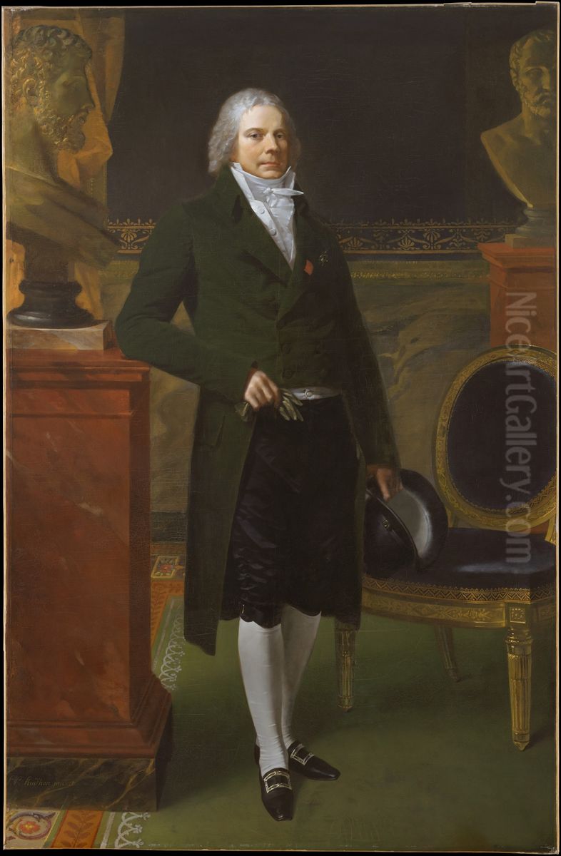 Portrait of Charles-Maurice de Talleyrand-Perigord (1754-1838) Oil Painting by Pierre-Paul Prud'hon Portrait of Charles-Maurice de Talleyrand-Perigord (1754-1838) Oil Painting by Pierre-Paul Prud'hon
