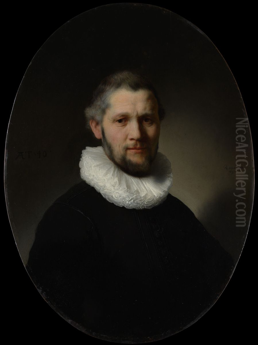 Portrait of a Man Oil Painting by Rembrandt