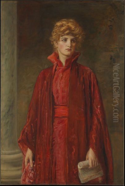 Portia Oil Painting by Sir John Everett Millais