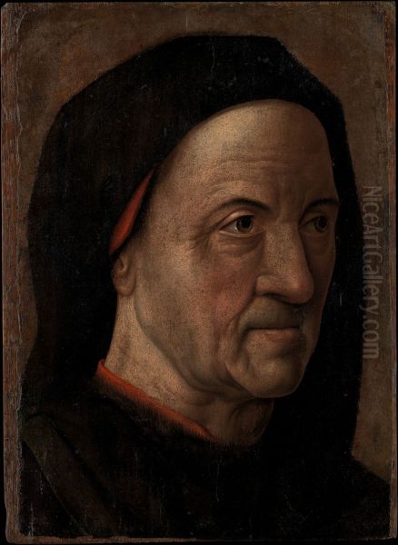 Portrait of a Man Oil Painting by Hugo Van Der Goes