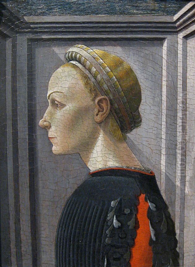 Portrait of a Woman Oil Painting by Giovanni di Francesco