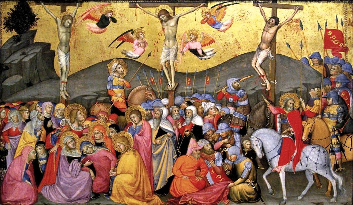 Crucifixion Oil Painting by Andrea Di Bartolo