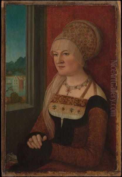 Portrait of a Woman Oil Painting by Bernhard Strigel