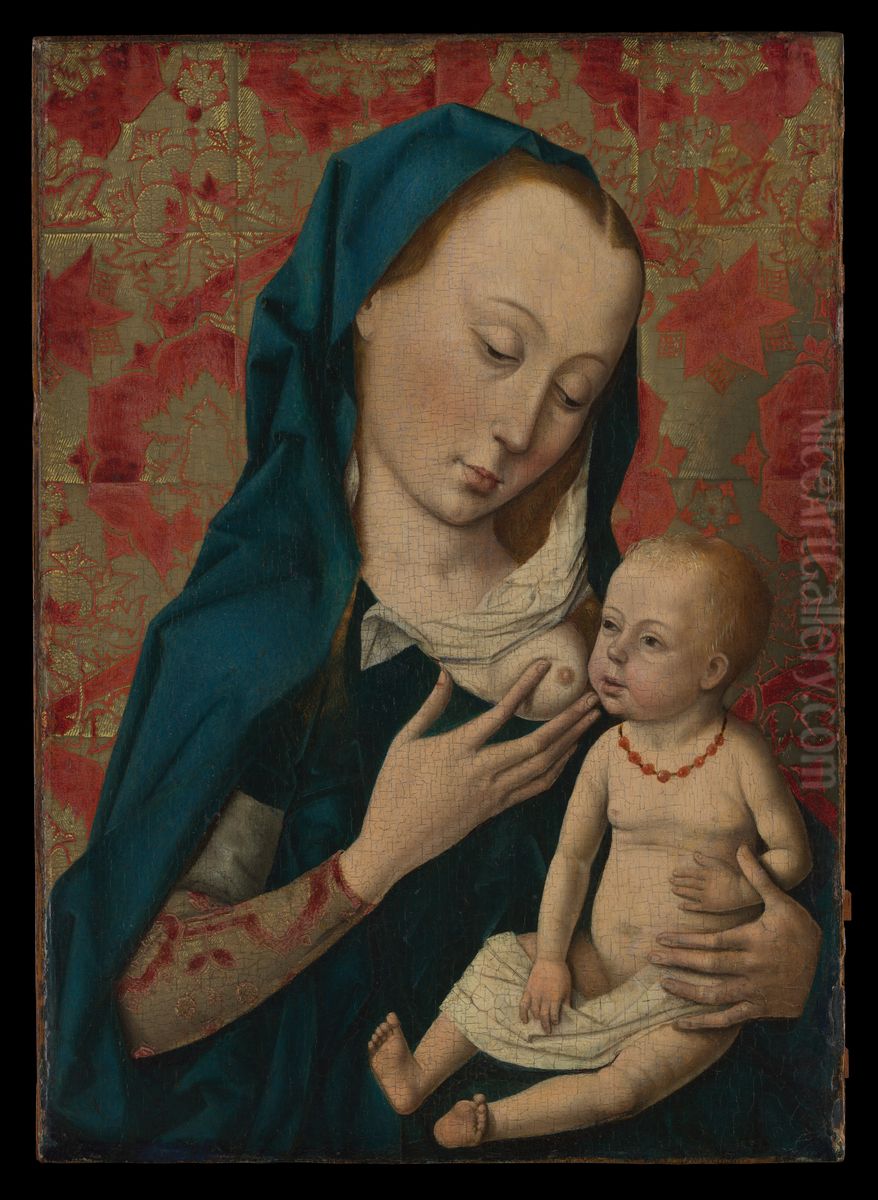 Virgin and Child Oil Painting by Dieric Bouts