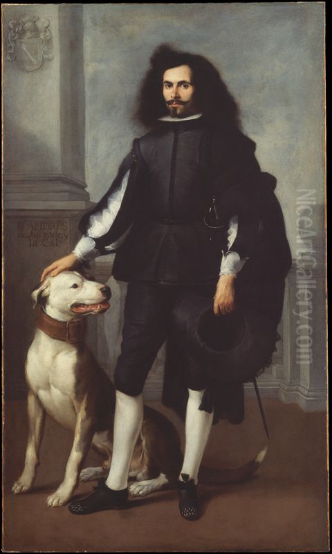 Don Andres de Andrade y la Cal Oil Painting by Bartolome Esteban Murillo