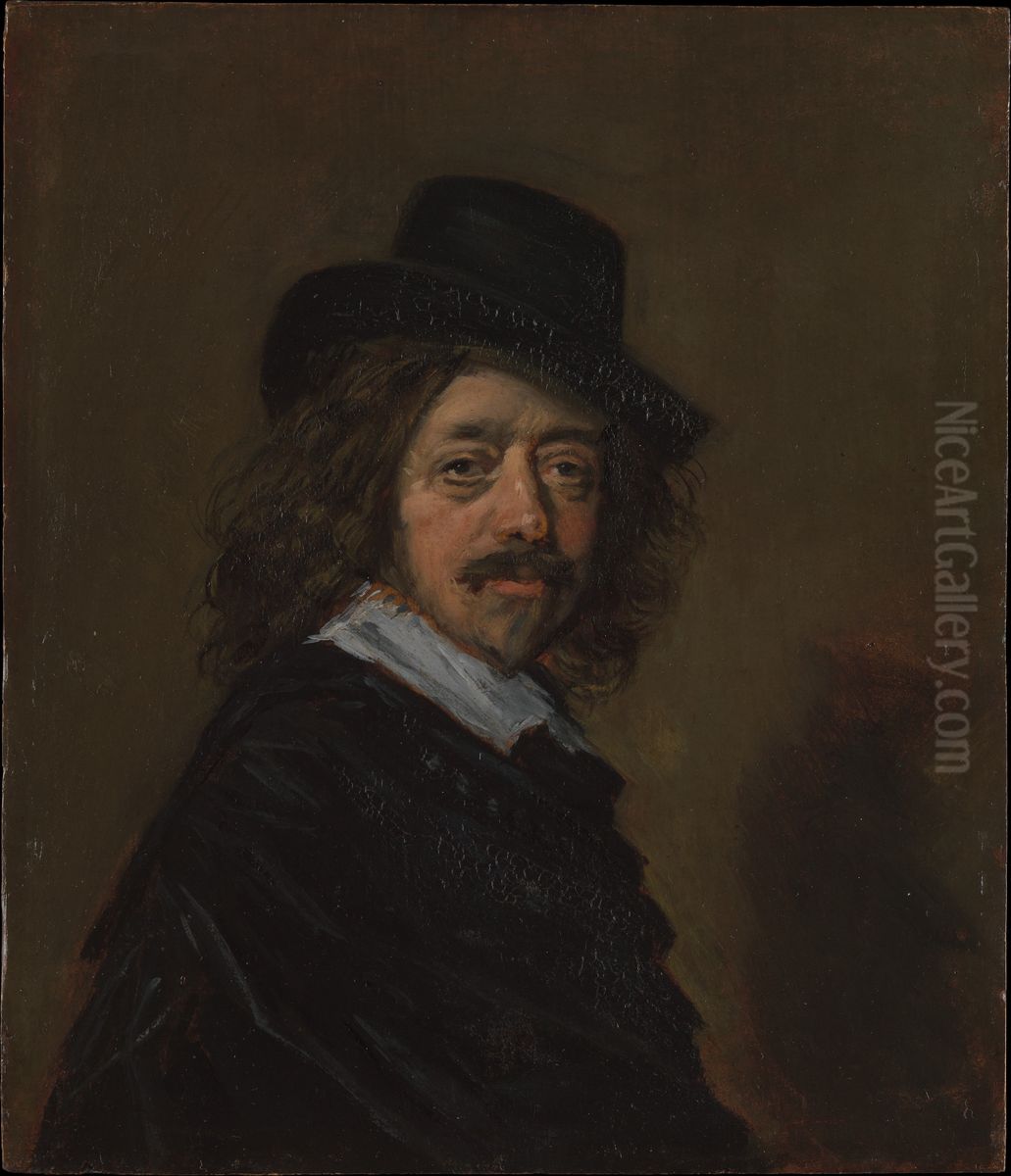 Frans Hals (1582/83-1666) Oil Painting by Frans Hals