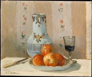 Still Life with Apples and Pitcher