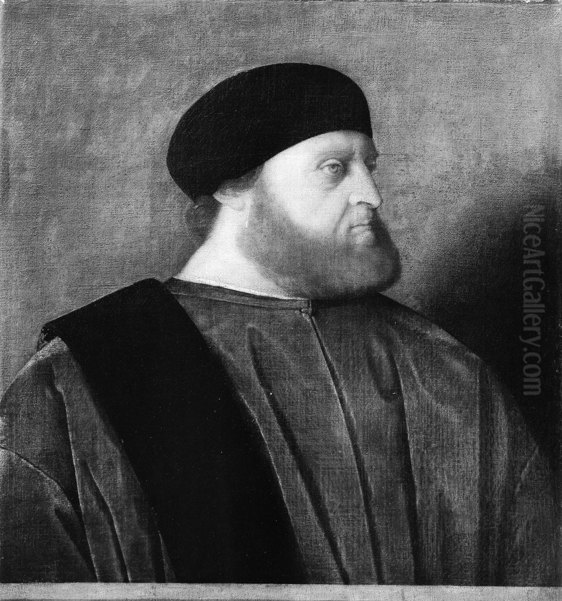 Portrait of a Venetian Senator Oil Painting by Vincenzo di Biagio Catena
