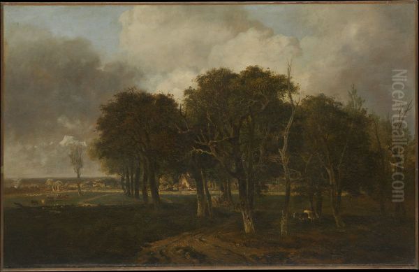 Hautbois Common, Norfolk Oil Painting by John Crome