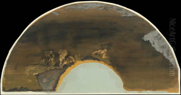 Ballet Girls Oil Painting by Edgar Degas