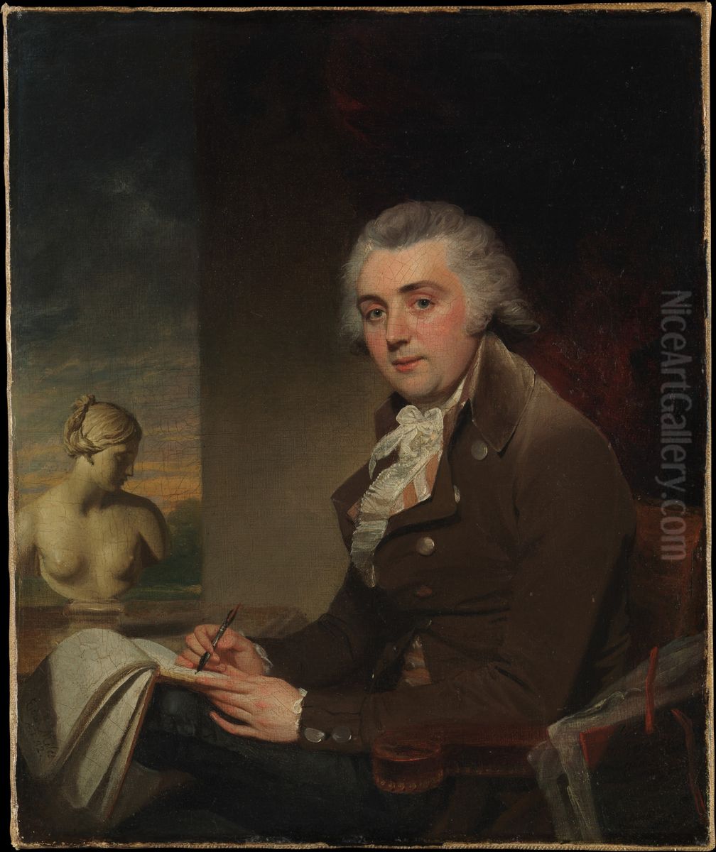 Edward Miles (1752-1828) Oil Painting by William Beechey