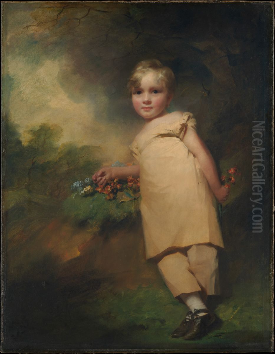William Scott-Elliot of Arkleton (1811-1901) Oil Painting by Henry Raeburn