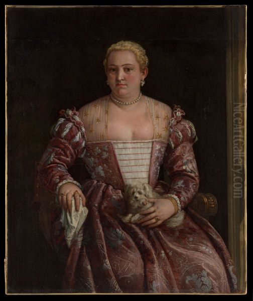 Portrait of a Woman Oil Painting by Paolo Veronese (Caliari)