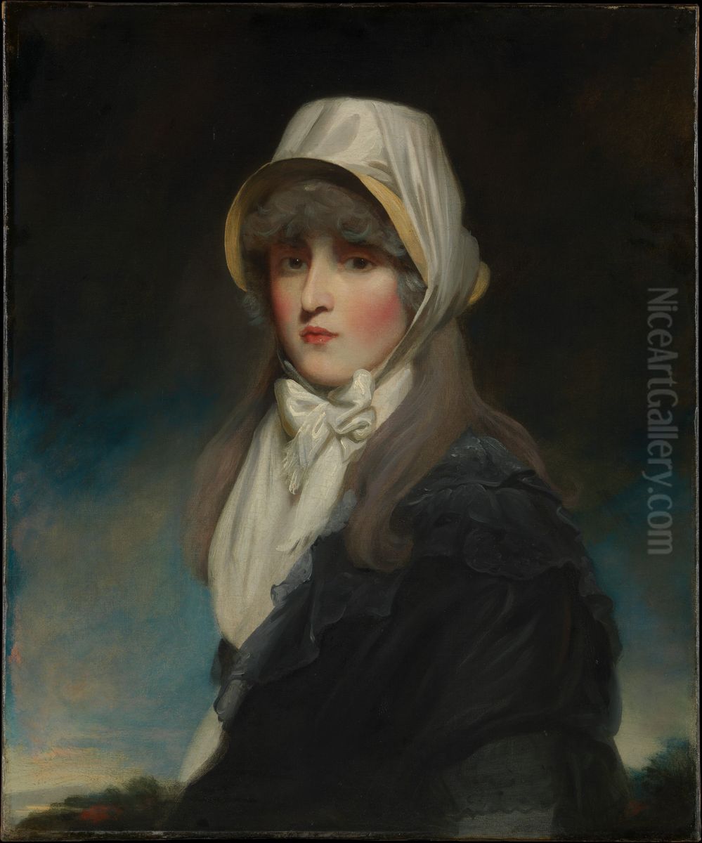 Mrs. George Horsley (Charlotte Mary Talbot, died 1828) Oil Painting by John Westbrooke Chandler