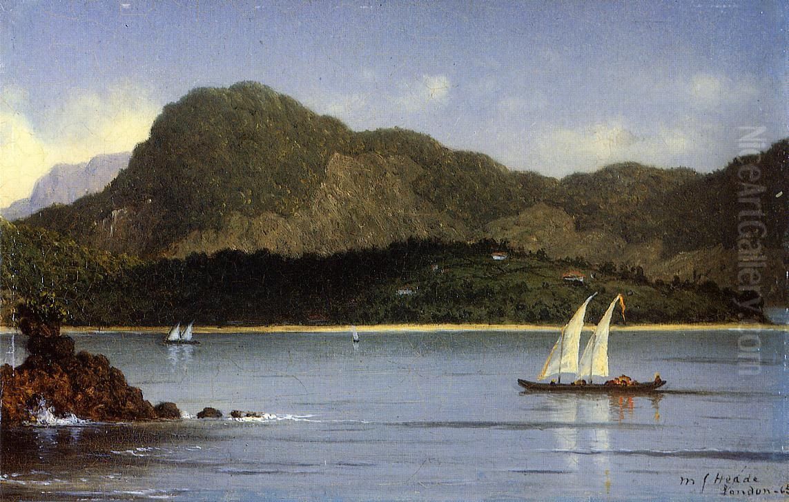 Brazilian View Oil Painting by Martin Johnson Heade
