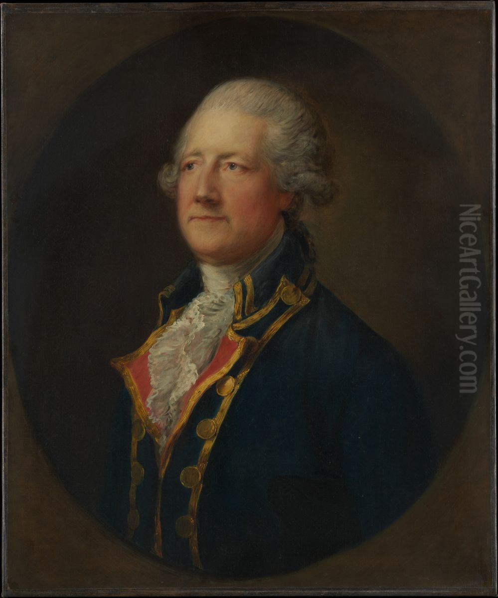 John Hobart (1723-1793), 2nd Earl of Buckinghamshire Oil Painting by Thomas Gainsborough
