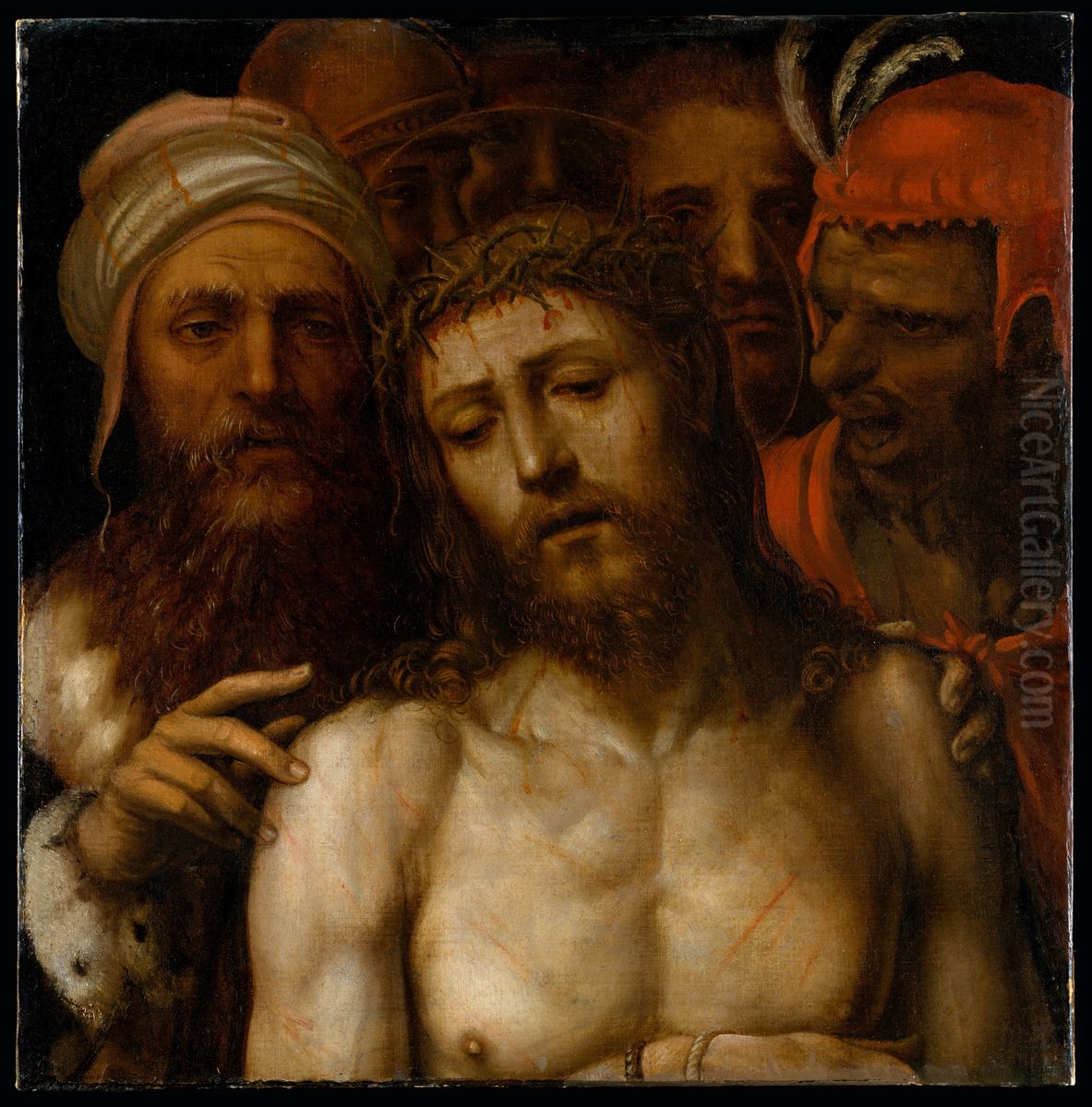 Christ Presented to the People (Ecce Homo) Oil Painting by Il Sodoma