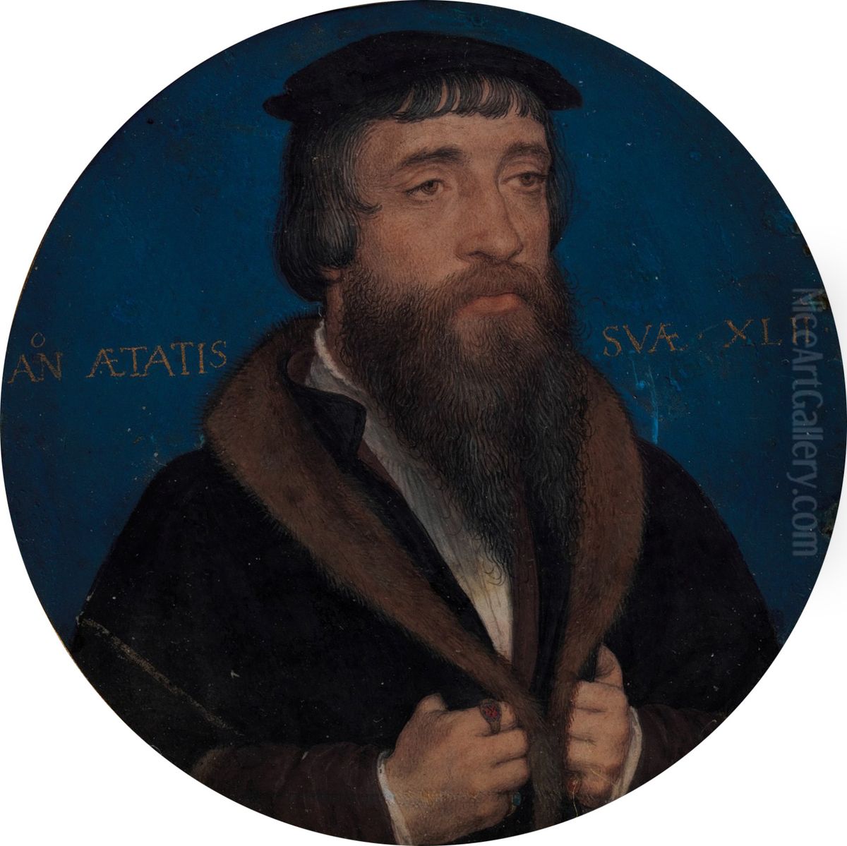 William Roper (1493/94-1578) Oil Painting by Hans Holbein the Younger